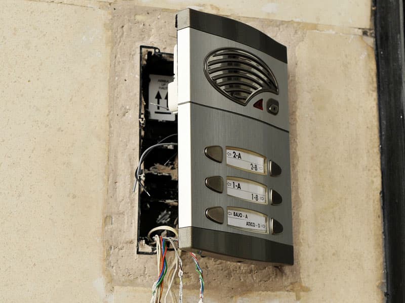 Reparación de videoporteros y porteros